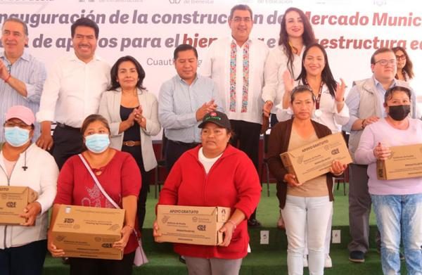 Ejecuta gobierno estatal acciones con visión solidaria y de sensibilidad gubernamental: Sergio Salomón