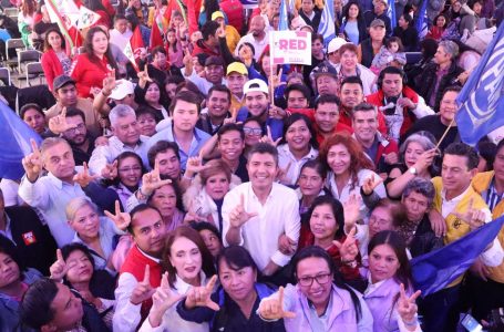 Tehuacán, Quecholac y Texmelucan primeras paradas del cierre de precampaña de Lalo Rivera