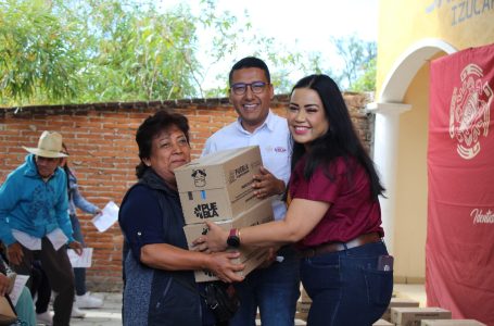 En Izúcar de Matamoros 1,800 familias reciben producto lácteo gratuito