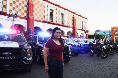 Duplica Irene Olea las patrullas recorren el municipio, adquiere 13 nuevas unidades