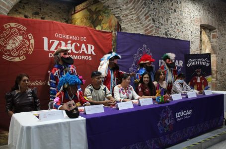 Irene Olea presenta el «Carnaval de Huehues 2024»