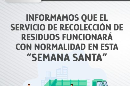 Servicio de recolección de basura se mantendrá durante Semana Santa en Atlixco