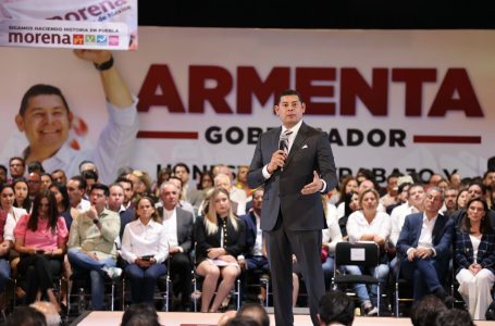 Armenta abraza el Humanismo Mexicano para construir el 2o. Piso de la Transformación de Puebla