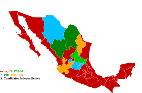 Morena, el ‘tsunami’ político de México: de dominar 4 a 24 estados en seis años