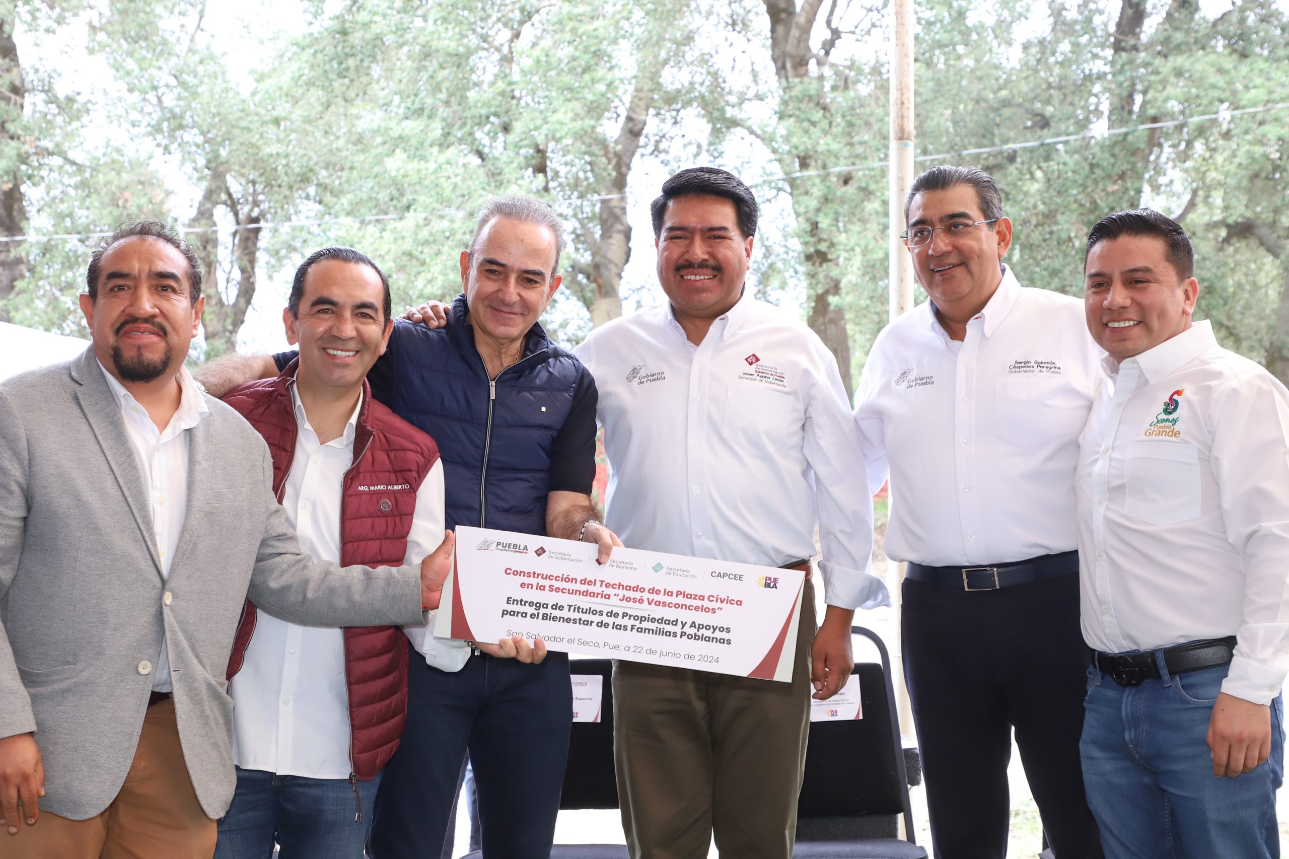 Progreso y bienestar son una realidad en los 217 municipios: Sergio Salomón