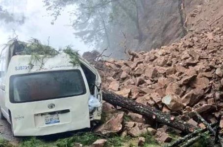 Tormenta Tropical 8 causa daños en municipios de la Sierra Norte de Puebla