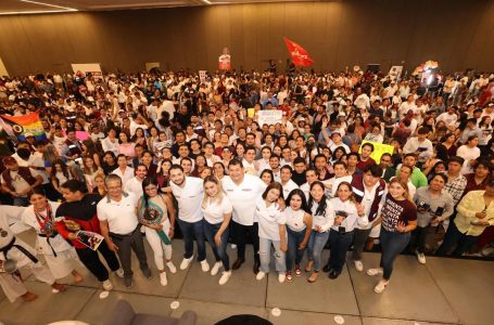 Armenta reforzará el acceso a la educación para las y los jóvenes de Puebla