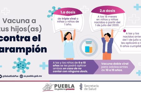 Mantiene Salud campaña de vacunación básica
