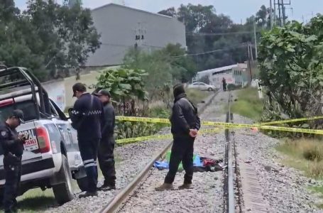 Hombre muere arrollado por el tren en San Jerónimo Caleras