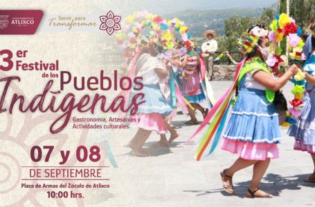 Ariadna Ayala promueve tradiciones en Atlixco con festival de los Pueblos Indígenas