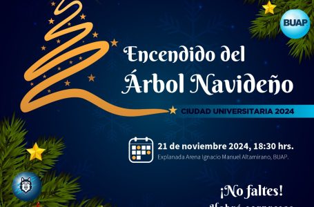 ¿Cuándo se encenderá el árbol de Navidad de la BUAP?