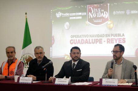 Arranca Operativo Navidad 2024 en Puebla capital