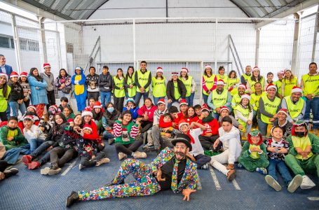 Conviven niños y niñas del SMDIF en Posada Navideña con voluntariado de CEMEX Puebla-Tlaxcala
