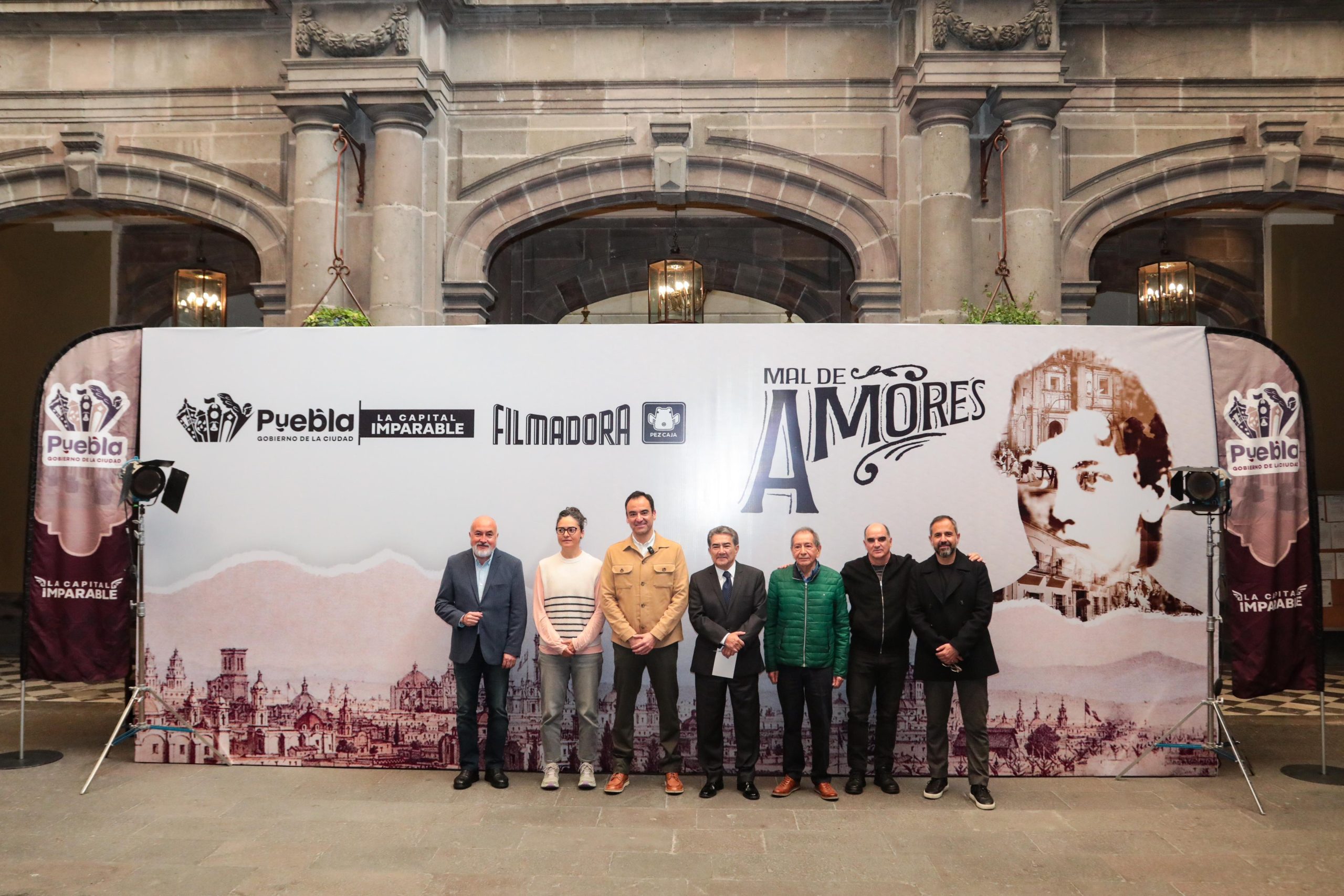 Anuncia Gobierno de la Ciudad grabación de serie “Mal de Amores” en Puebla