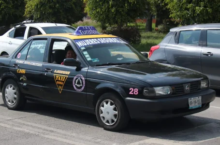 Taxistas de la ciudad de Puebla denuncian inseguridad