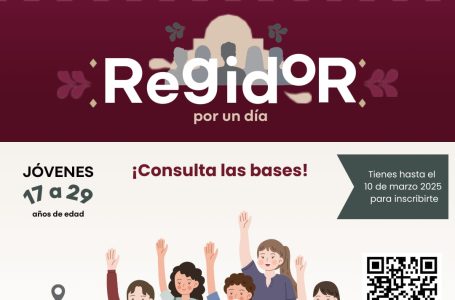 Inicia registro para participar en la convocatoria «Regidor por un día»