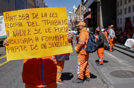 Rebelión de trabajadoras de limpia en el Ayuntamiento de Puebla