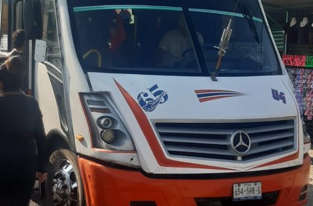 Asalto a unidad de la ruta 65 en Misiones de San Francisco, Coronango