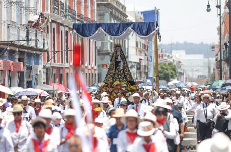 Procesión de Viernes Santo en la Ciudad de Puebla