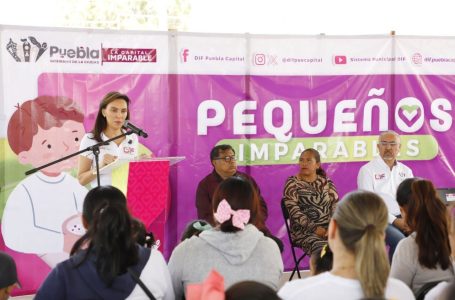 SMDIF puso en marcha “Pequeños Imparables” para identificar anemia o desnutrición en las y los niños de la capital