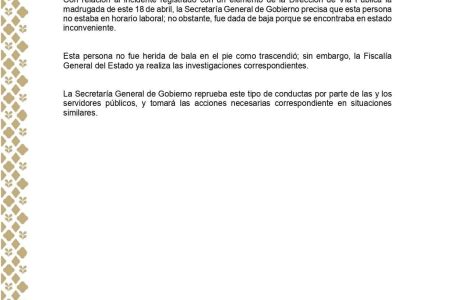 Ayuntamiento de Puebla da de baja a empleado que presuntamente habría sido baleado