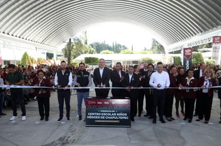 Entrega Pepe Chedraui infraestructura educativa integral en el CENHCH