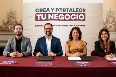 Acuerdan Gobierno de la Ciudad y Nafin capacitaciones gratuitas a emprendedores y MiPymes