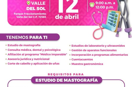 Prepara Sistema Municipal DIF Jornada Imparable de Servicios Integrales en Valle del Sol