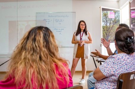 MariElise Budib puso en marcha el taller “Cuidando a quien cuida”