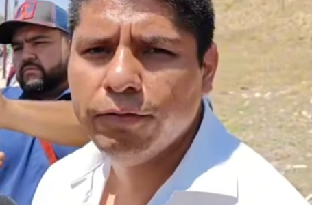 Omar Muñoz intenta sacar raja política de protesta social, por el desabasto de agua