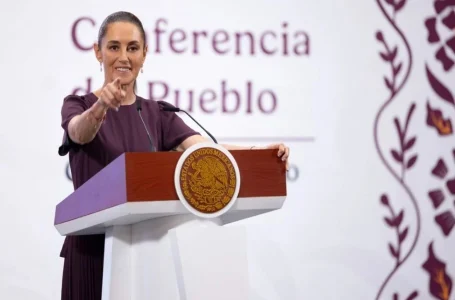 Sheinbaum desaprueba agresión a periodista durante protesta de la CNTE