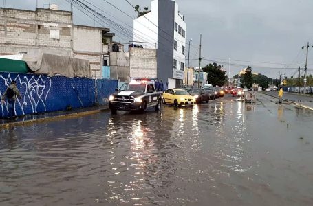 Inundaciones en San Pedro Cholula