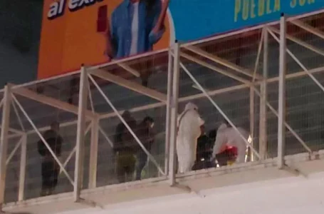 Suicidio en puente de Agua Santa en Puebla