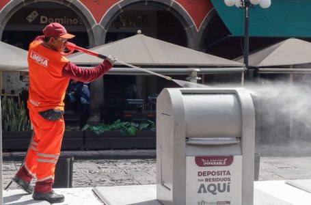 Refuerza Gobierno de la Ciudad la limpieza en el Centro Histórico con una intervención integral