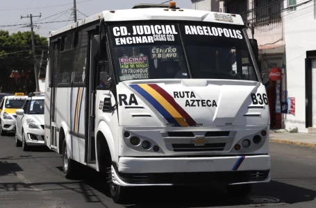 Asalto a unidad de la Ruta Azteca en Puebla