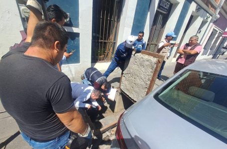 Realiza Gobierno de la Ciudad recorridos para identificar y atender puntos de riesgo de inundación en el Centro Histórico