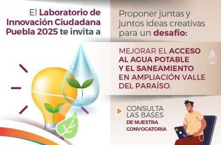 La capital de Puebla será sede del LABIC 2025: un laboratorio ciudadano para reimaginar el derecho al agua