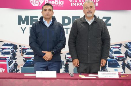 Trabaja Pepe Chedraui por la protección y paz en la capital poblana