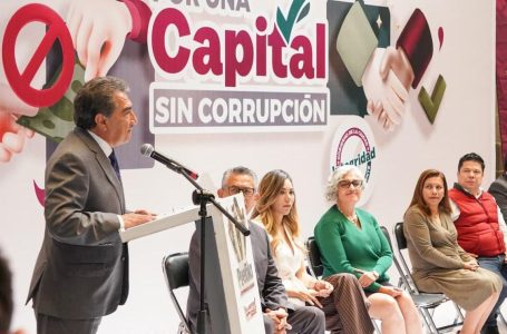 Impulsa Gobierno de la Ciudad campaña “Por una Capital sin Corrupción”