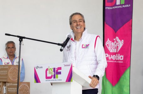 Entrega Pepe Chedraui a través del SMDIF más de mil despensas en La Guadalupana