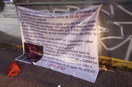Con mensaje en una manta la Familia Michoacana apunta a Simitrio