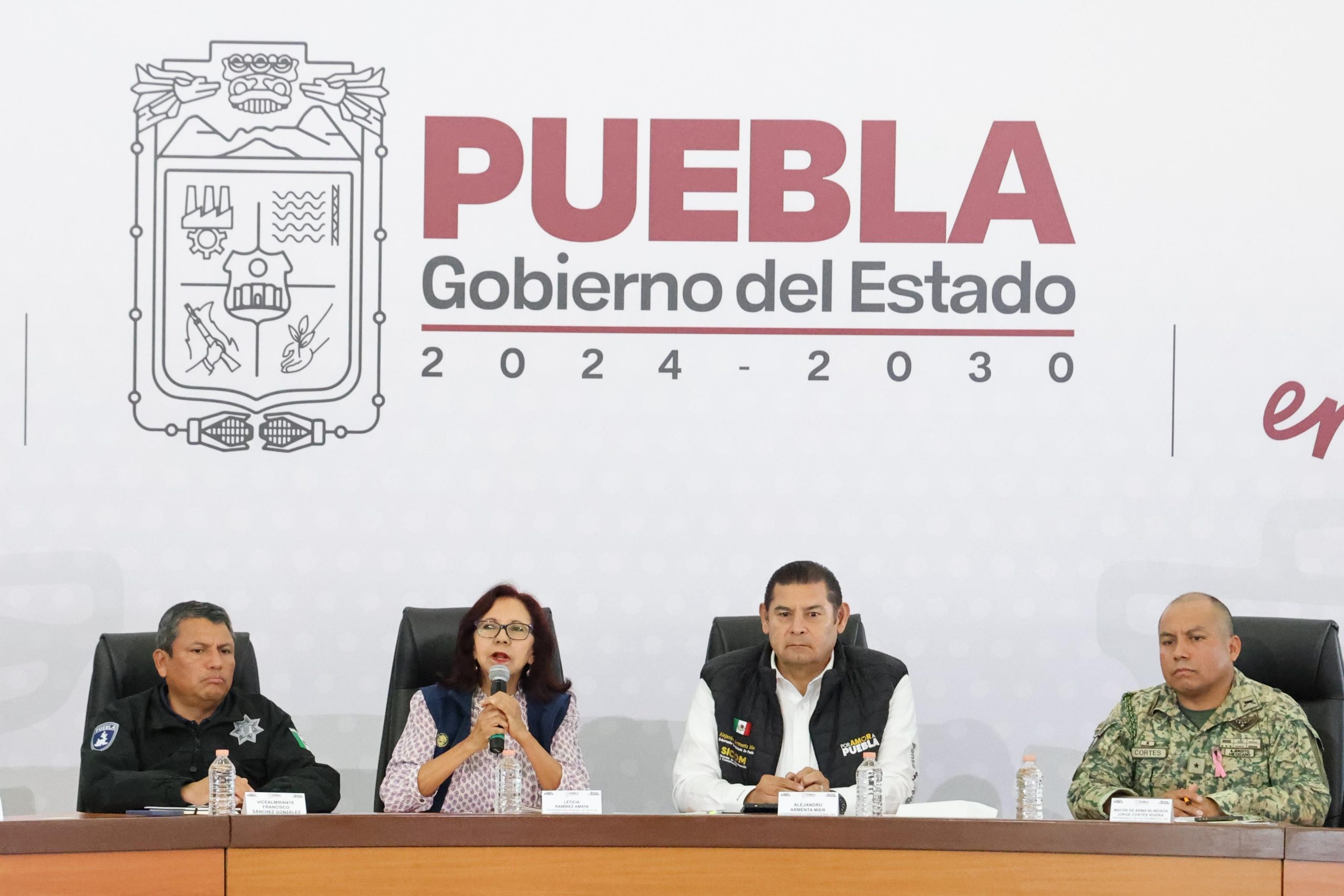 Ratifica Armenta que no se escatiman recursos para salvar vidas y atender a damnificados, como instruyó la presidenta Sheinbaum