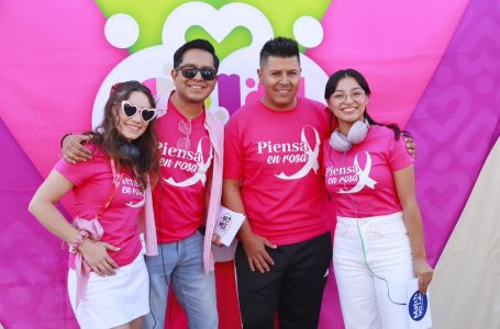 DIF Puebla Capital se suma a la Caravana “Piensa en Rosa” para promover la prevención del cáncer de mama