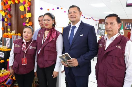 Inaugura Armenta espacio     dignificado del ISSSTEP