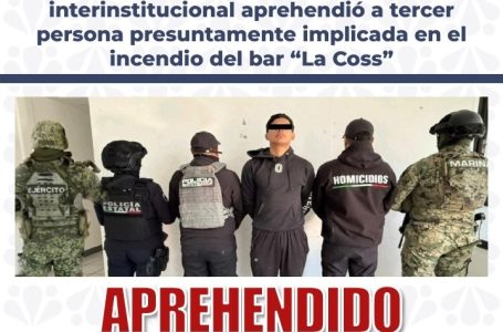 Suman cuatro los detenidos por el ataque e incendio del bar Lacoss