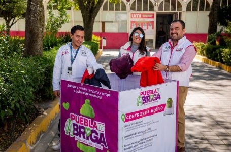 Unidad Médica Integral del SMDIF se suma a campaña “Puebla te abriga, dona una chamarra”