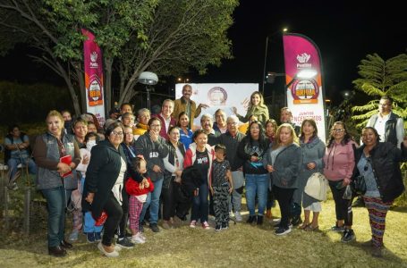 Fortalece Pepe Chedraui Senderos de Paz con alumbrado público LED en Geovillas del Sur