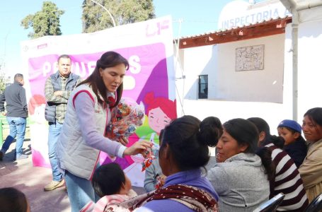 Refuerza MariElise Budib acciones contra la desnutrición infantil en San Miguel Espejo