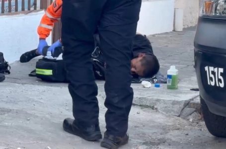 Golpean a ladrón de autopartes y son amenazados por gente de la 46 poniente