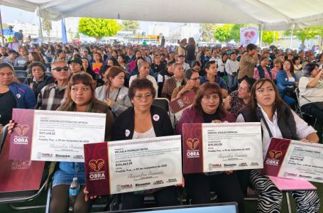 Urbanización y agua potable llegan a las comunidades con obra comunitaria